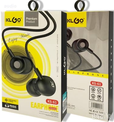 Слушалки HEADPHONES BASS KS61