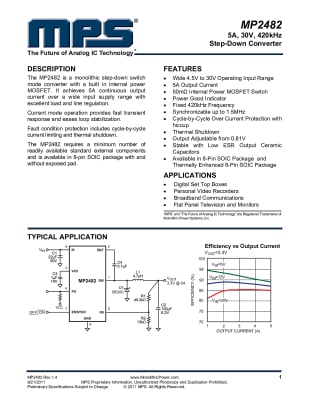 Интегрална схема MP2482DN SOIC-8