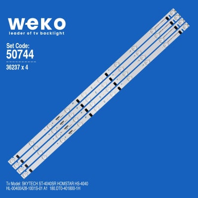 Диодни ленти комплект 4 бр/pcs  HL-00400A28-1001S-01 A1 180.DT0-401800-1H