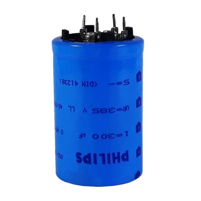 Кондензатор електр 300MF 385V 105\'C