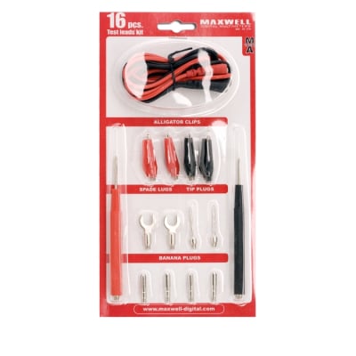 Комплект тестови кабели MAXWELL MX-25370 -16бр