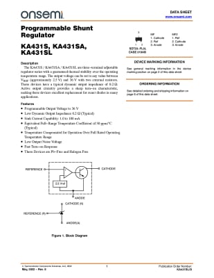 Интегрална схема  KA431SA SOT-23F