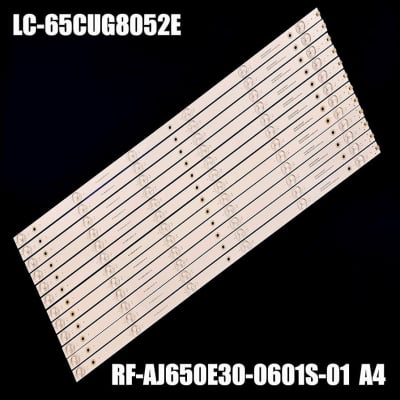 Диодни ленти комплект 12 бр/pcs RF-AJ650E30-0601S-01 A4 set12 ES3554 с лепенка