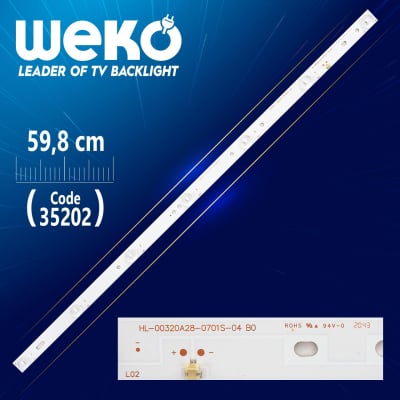 Диодна лента 1 бр/pc HL-00320A28-0701S-05 A3 LED806