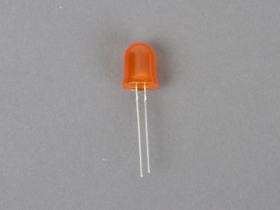 Светодиод 10mm Orange 3V