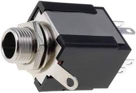 Букса JC-118 6.3mm Socket Str
