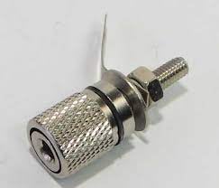 Клема изходна BC-115, гнездо за банан щекер, 4 mm, метална