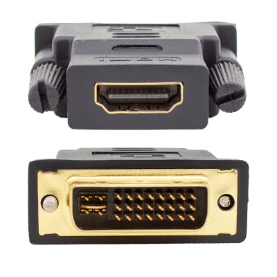 ПРЕХОД ЖЕНСКИ HDMI-МЪЖКИ DVI 24+5