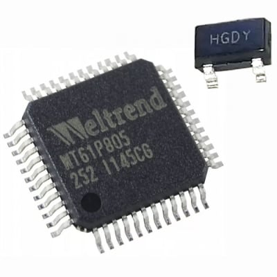 Интегрална схема WT61P802 LQFP-48