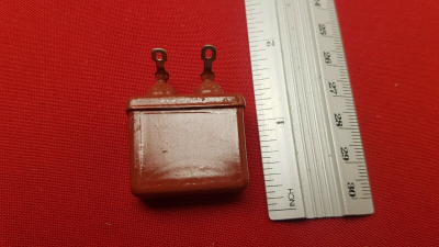 Кондензатор 0.5uF 200V ОМБГ-2