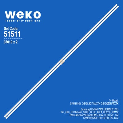Диодни ленти комплект 2 бр/pcs   65\'\' V0T6-650SM0-R0 BN96-50385A