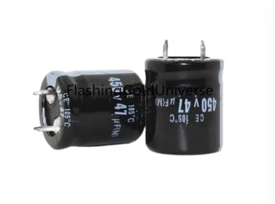 Кондензатор електр. 47MF 450V 105\'C