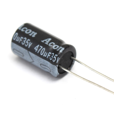 Кондензатор електр.470MF 35V  105\'C