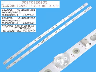 Диодни ленти комплект 2 бр/pcs  TCL32D05-​ZC22AG-16