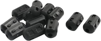 FLF-60B Ferrite: two-piece; on round cable; Ø: 6mm; 60Ω; A: 18.5mm; B: 14mm