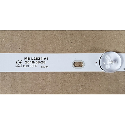 Диодни ленти комплект 8 бр/pcs MS-L2824 set-4 es-3778/9 с лепенка за прикрепване