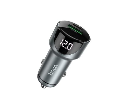 Зарядно за кола Dual Hoco Type C + USB QC3.0 Power Delivery 20W
