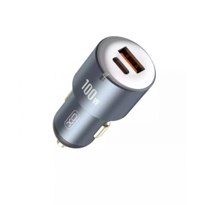 Зарядно за кола 12-24W Изход Тype-C+ USB изход:100W
