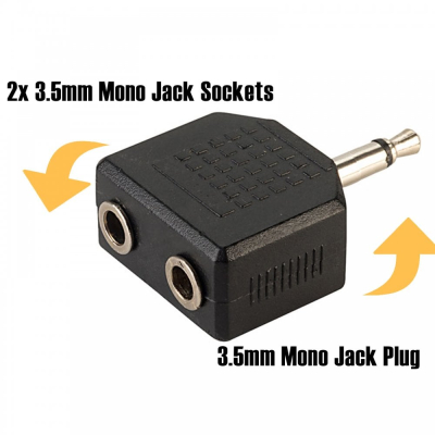Букса NH-552N 2x3.5Mmm Mono AC-044