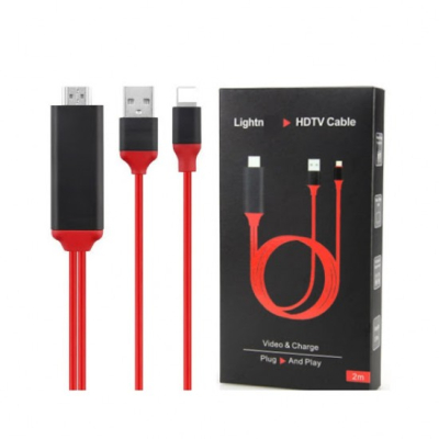 Кабел Lightning към HDMI за мобилни устройства