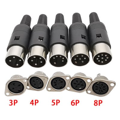 DC-110 DIN 8p DC-112 DIN-3p