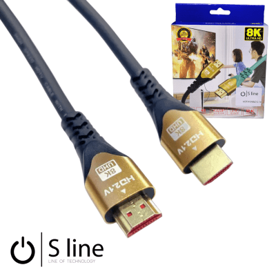 Кабел HDMI-HDMI 3m 8K High Speed