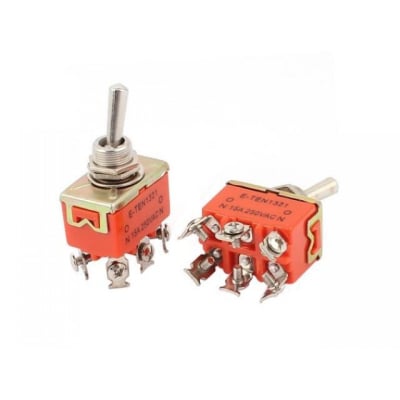 Ключ SWITCH CK KN3C-202A ON-ON 6pins E-TEN1321