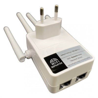 Репитер усилвател за усилване на сигнала Wireless-N Wifi  MB95 300Mbps