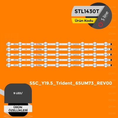 Диодни  ленти комплект 5 бр/pcs SSC_TRIDENT_65UM73_S