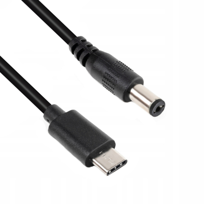 Кабел  USB TYPE-C TO 5.5X2.5mm 0.8m
