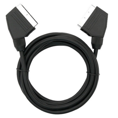 Кабел в кутия черен Scart- Scart 2.5m