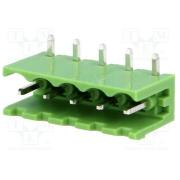Pcb клема  с 5 пина TBG-5.0-KB-5P