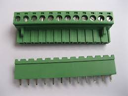 Pcb клема мъжка-женска компл. 7 pin