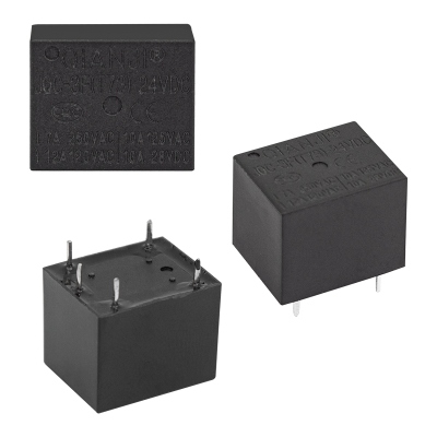 Електромагнитно реле 24 VDC 125 VAC / 10 A NO+NC JQC-3F(T73)