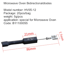 Диод  DIODE HV05-12 LONG RING-6.35mm