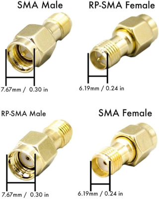 Букса SMA Male for RG174