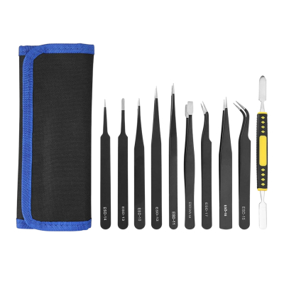Комплект пинсети 10pcs ESD
