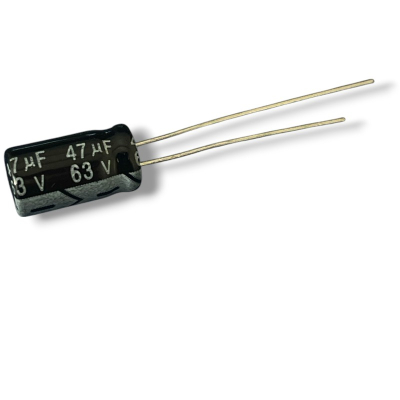 Кондензатор електр.47MF 63V 105\'C