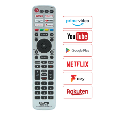 Дистанционно управление RC RM-L1710 UNIVERSAL LCD LED TV NETFLIX