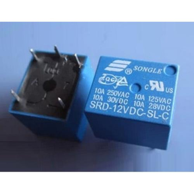 Реле SRD-12VDC-SL-C 12V 10A T73 5PIN