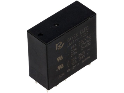 РЕЛЕ LMR1H-12D 12V 16A 8P