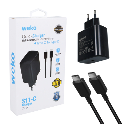 Зарядно захранване ADAPTER WK-26523 S11-C TYPE-C TO TYPE-C