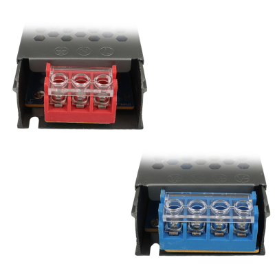 Захранващ блок 12V 25A с ултра тънък метален корпус