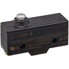 Краен прекъсвач с лост 123мм 15A/250VAC