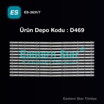 Диодни ленти комплект 12 бр/pcLED Backlight JL.D65071330-006DS-M_V01