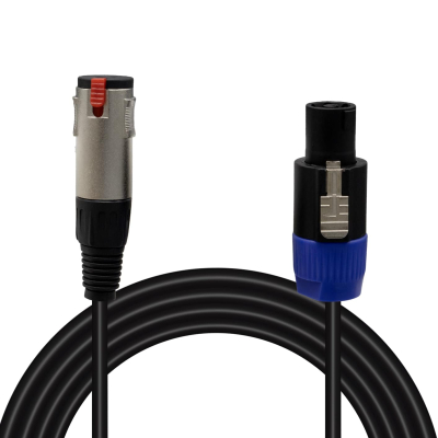 Кабел  CANON XLR мъжки - XLR женски 1 m