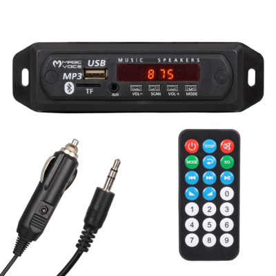 Автомобилен стерео конвертор luetooth-USB-SD-MMC-Aux