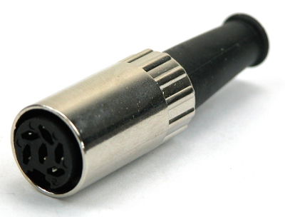 Букса 8P DIN PLUG CONTRA METAL