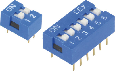 ПРЕВКЛЮЧВАТЕЛ DIP Switch 6pin