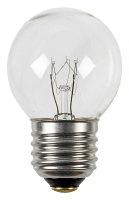 Лампа с нажежаема спирала 25 W 220 VAC E27 300 °C
